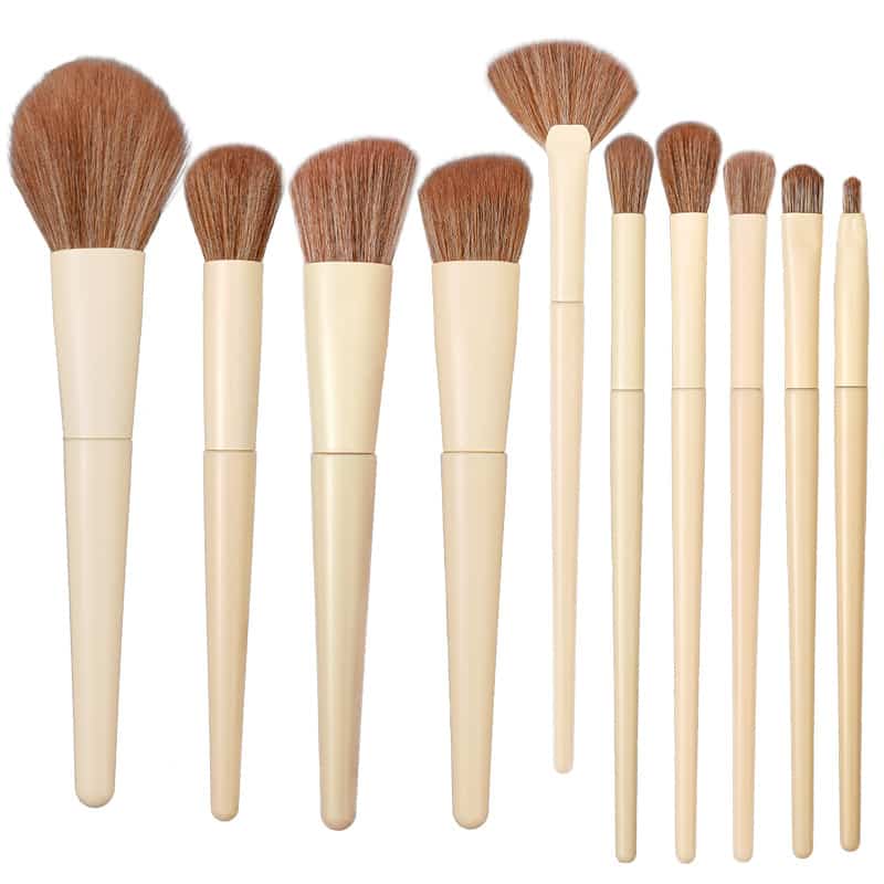 Makeup Brush Set Daily Makeup Brushes Colorful Cosmetic Tool With Bag