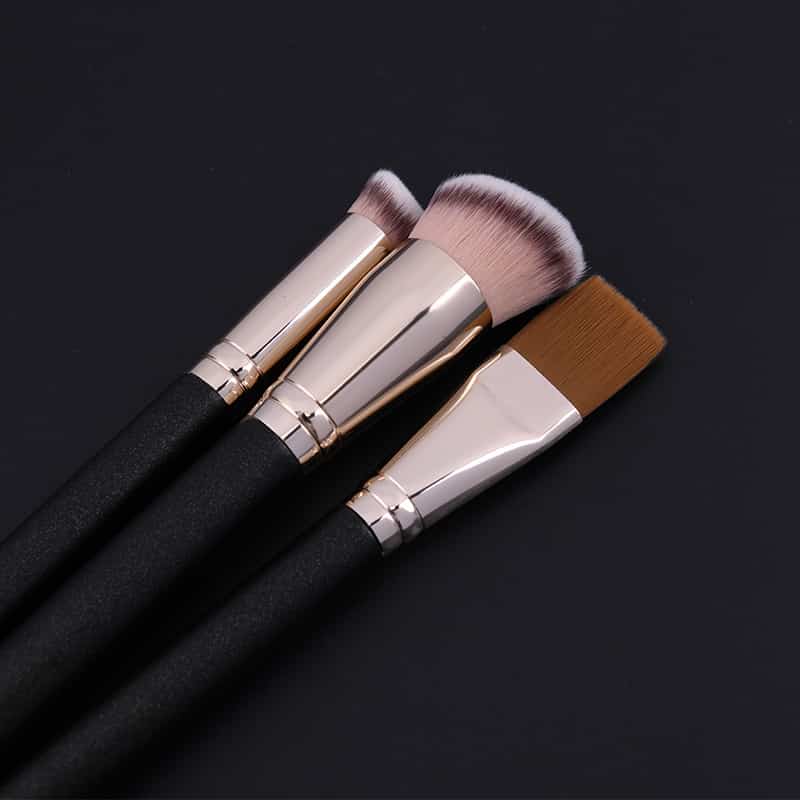  Portable Style Makeup Brush Set  Facial Mask Loose Powder Blush Slanted Head Concealer Makeup Brush