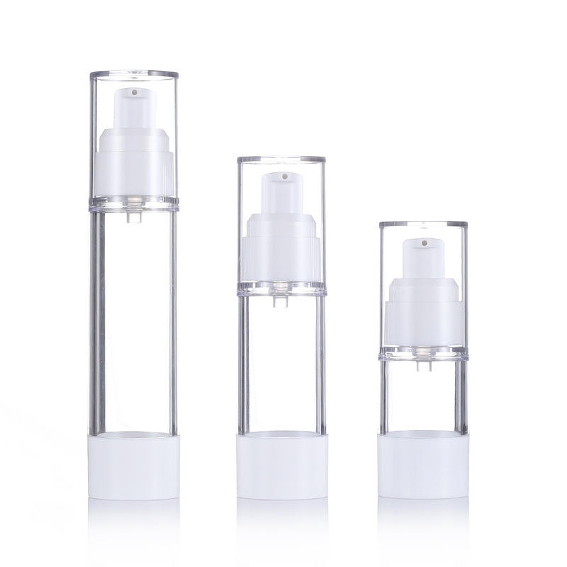 Cosmetic Airless Pump Bottle   Lotion Cream Liquid Spray Travel Dispensing Cont