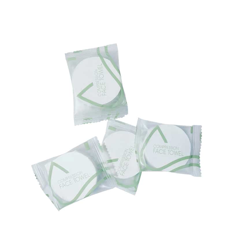 Personalized Available Water Absorption Pure White Cotton Non Woven Compressed