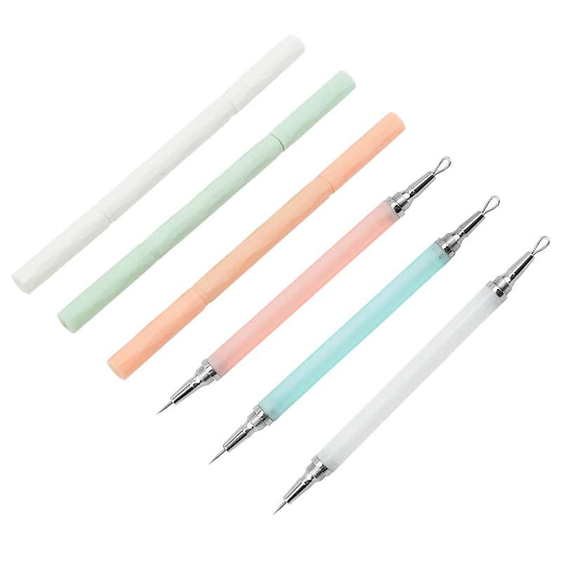 Durable Stainless Steel Double Side Blackhead Remover Acne Needle 2-In-1 Acne Extractor Tool for Face Nose