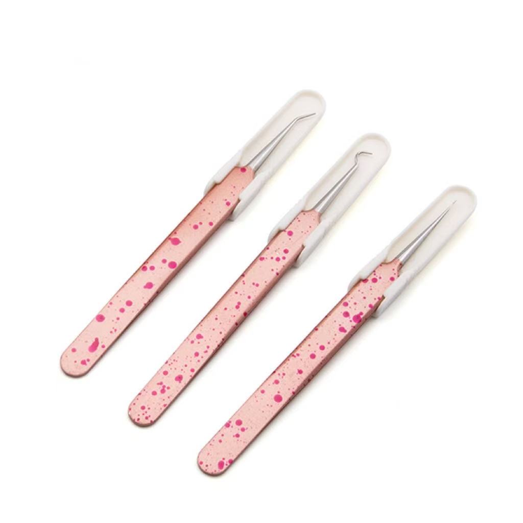 3pcs Face Blackhead Remover Cleaner Tool for Acne Treatment Pimple Extractor