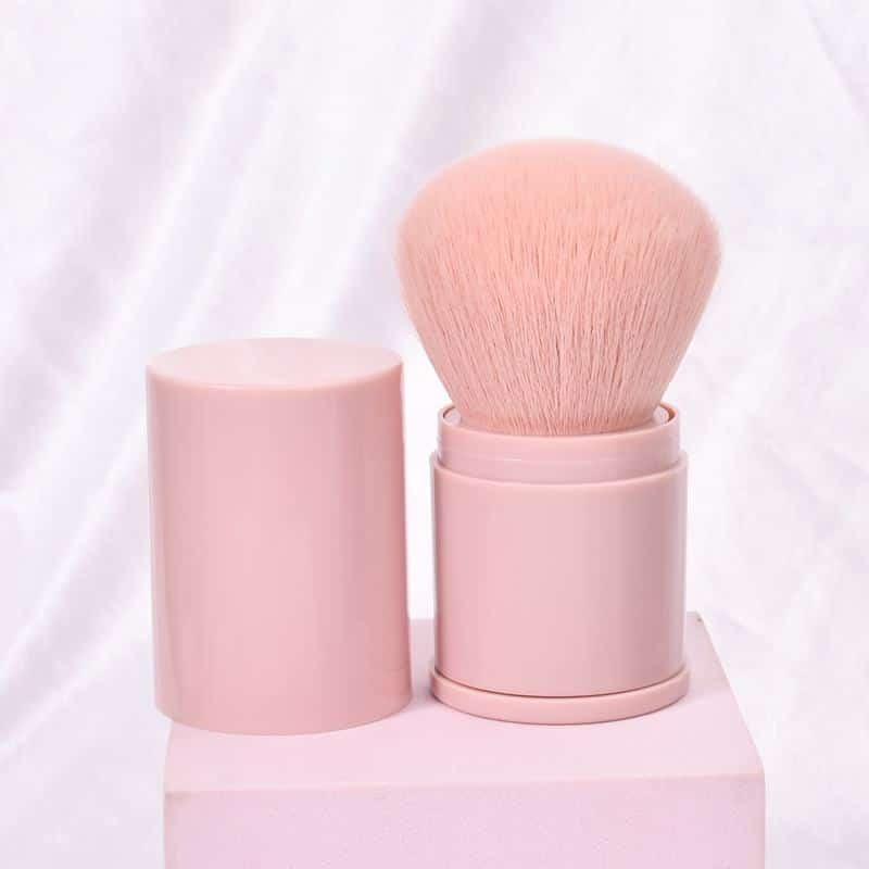 Mini Retractable Blusher Setting Powder Brush Portable Brush Set