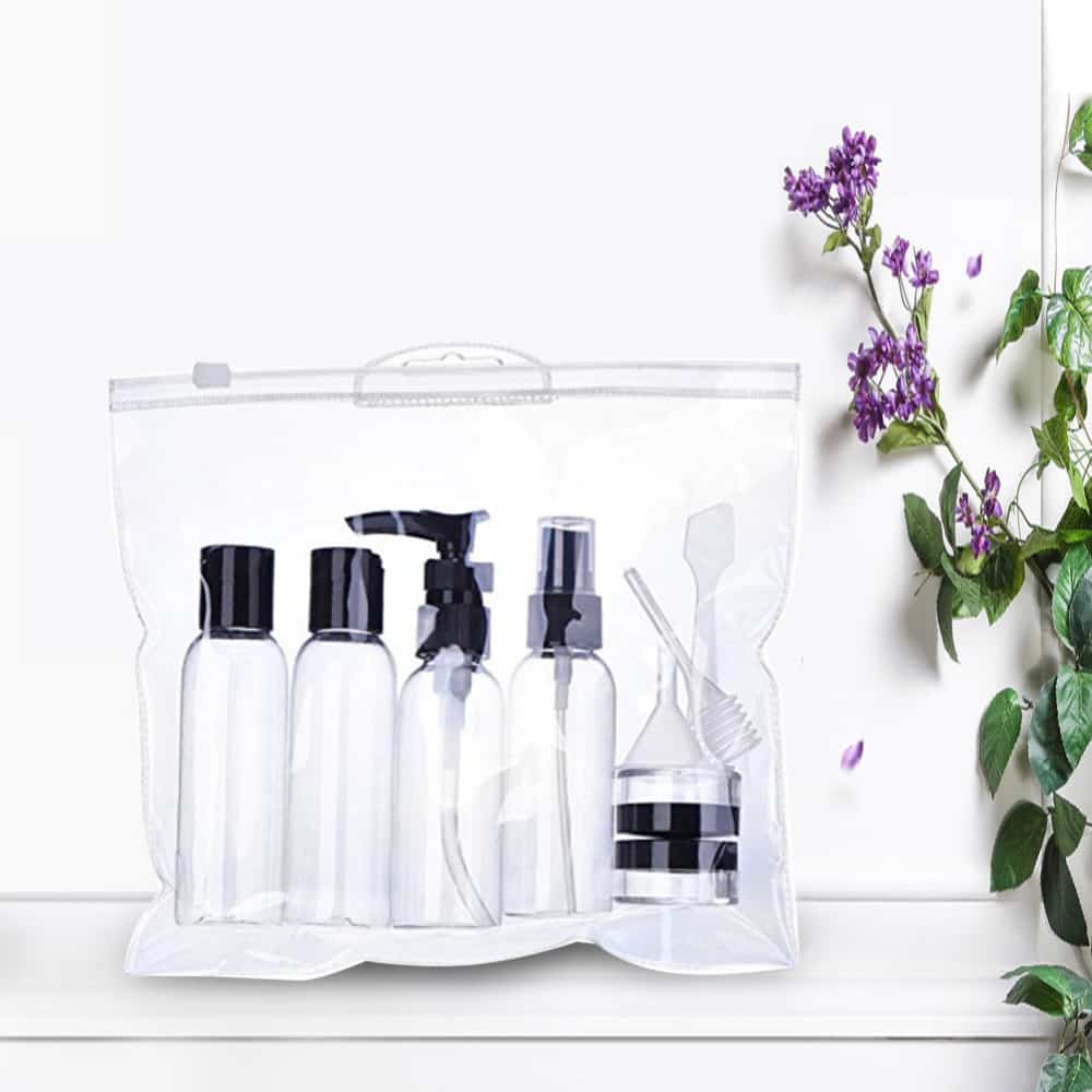 8pcs PET Lotion Spray Travel Cosmetic Bottle Set Kit for Personal Care.jpg