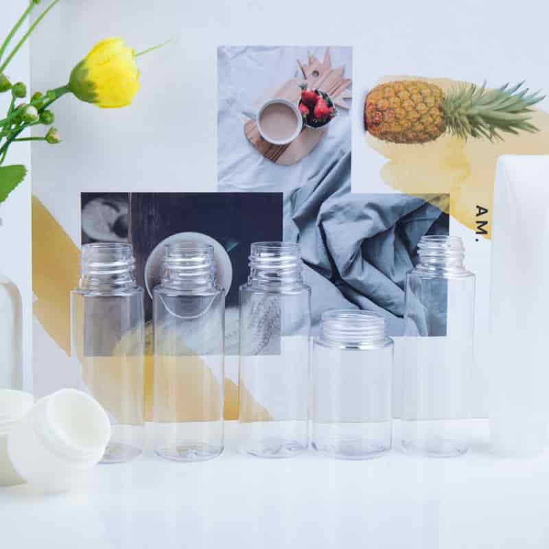 transparent Plastic Foam Bottle Soft Tube Airless Pump Bottle Set Cosmetic Travel Set.jpg