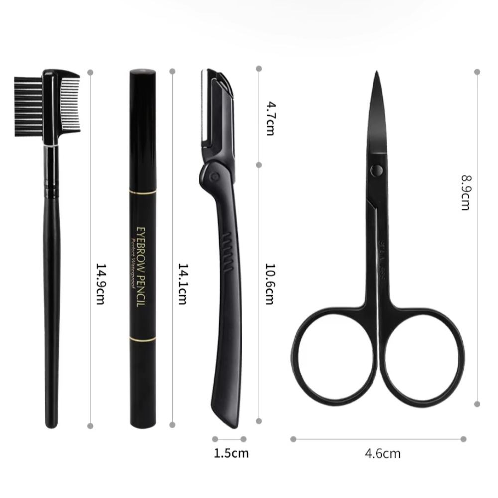 8 Pcs Stainless Steel Eyebrows Tweezer Set Women's Travel Daily Beauty Tools Including Curved Scissors with Leather Travel Case_2_WH_1000x1000px.jpg