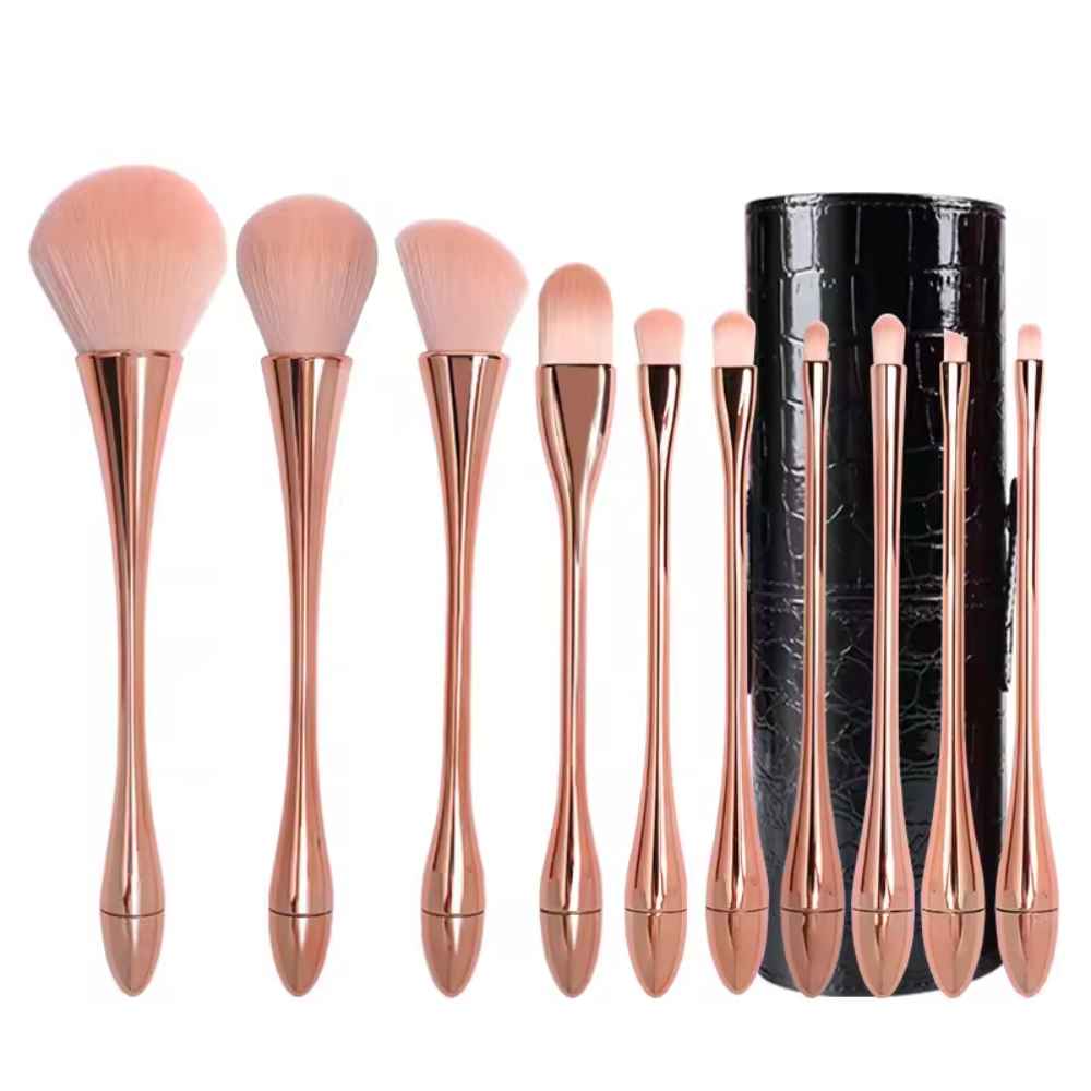 Hot Sale 10pcs Makeup Brush Custom Logo High Quality Synthetic Fibre Hair Beauty Tools Makeup Brush Set_5.jpg